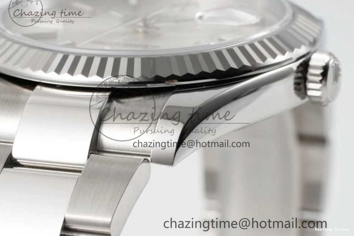 0227 DateJust 41 126334 Clean 1:1 Best Edition 904L Steel Silver Stick Dial on Oyster Bracelet VR Modern 2434